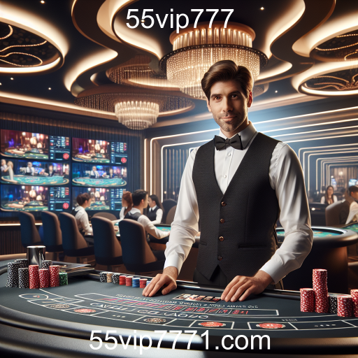 Cassino Ao Vivo: A Nova Experiência de Jogo no 55vip777